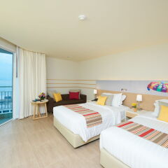 Pattaya Sea View Hotel комната для гостей фото 7
