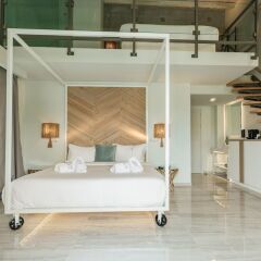 Отель Blue Carpet Luxury Suites Греция, Ханиотис - отзывы, цены и фото номеров - забронировать отель Blue Carpet Luxury Suites онлайн комната для гостей фото 3
