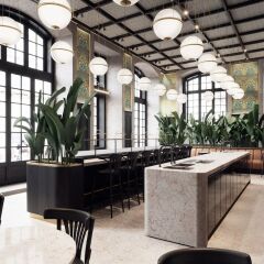 Bairro Alto Hotel гостиничный бар
