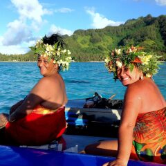 Отель Fare Club - Moorea Французская Полинезия, Муреа - отзывы, цены и фото номеров - забронировать отель Fare Club - Moorea онлайн приотельная территория фото 3