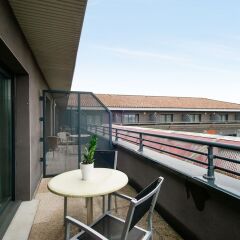 Отель Appart'City Confort Toulouse Aéroport Blagnac Франция, Бланьяк - отзывы, цены и фото номеров - забронировать отель Appart'City Confort Toulouse Aéroport Blagnac онлайн балкон