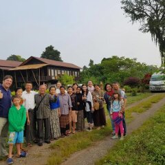Отель A Little Eco Lodge Мьянма, Хехо - отзывы, цены и фото номеров - забронировать отель A Little Eco Lodge онлайн приотельная территория