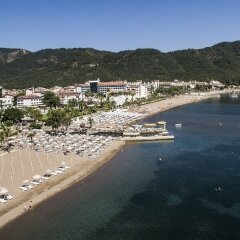 Mersoy Exclusive Aqua Resort Турция, Мармарис - отзывы, цены и фото номеров - забронировать отель Mersoy Exclusive Aqua Resort - All Inclusive онлайн пляж фото 2