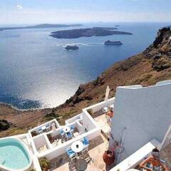 Отель Irini Villas Resort Греция, Остров Санторини - отзывы, цены и фото номеров - забронировать отель Irini Villas Resort онлайн пляж