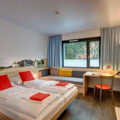 Отель MEININGER Hotel Wien Downtown Franz Австрия, Вена - 5 отзывов об отеле, цены и фото номеров - забронировать отель MEININGER Hotel Wien Downtown Franz онлайн комната для гостей фото 3