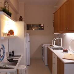 Отель Trendy Urban Home in Athens - 5' to Metro Station в номере