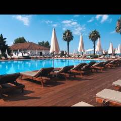 Отель Tropikal Resort Албания, Дуррес - отзывы, цены и фото номеров - забронировать отель Tropikal Resort онлайн бассейн фото 2