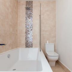 Отель Central Cosy Home for 6 in Edinburgh Великобритания, Эдинбург - отзывы, цены и фото номеров - забронировать отель Central Cosy Home for 6 in Edinburgh онлайн ванная фото 2