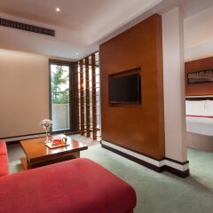Отель Holiday Inn Beijing Shijingshan Parkview Пекин комната для гостей фото 3