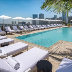 Отель Waldorf Astoria Beverly Hills Беверли Хиллс бассейн фото 2