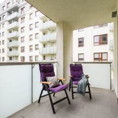 Апартаменты P&O Apartments Gieldowa балкон