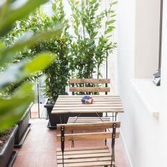 Отель 200 Rooms & Terrace Бари балкон
