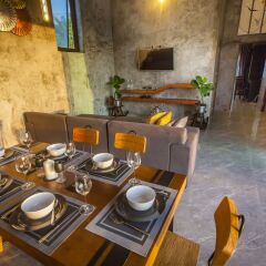 Отель Seaview Villa 10 Minutes Walk From The Beach - Vision Lanta Ланта питание