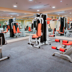 Signature Hotel Al Barsha фитнесс-зал фото 2