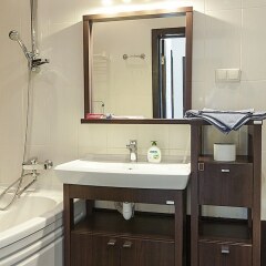 Гостиница Premium Apartments Smolenskaya 6 в Москве отзывы, цены и фото номеров - забронировать гостиницу Premium Apartments Smolenskaya 6 онлайн Москва ванная
