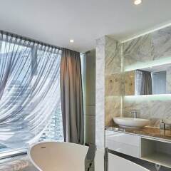 Апартаменты Apartment Moscow City IQ92 Москва ванная