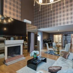 Отель Penthouse Suite Rome Италия, Рим - отзывы, цены и фото номеров - забронировать отель Penthouse Suite Rome онлайн интерьер отеля фото 3