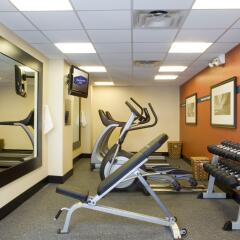 Отель Hampton Inn Manhattan/Times Square South США, Нью-Йорк - отзывы, цены и фото номеров - забронировать отель Hampton Inn Manhattan/Times Square South онлайн фитнесс-зал