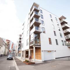 Апартаменты Damsgård Apartment парковка