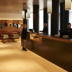 Отель Europahuset Apartments Дания, Копенгаген - отзывы, цены и фото номеров - забронировать отель Europahuset Apartments онлайн интерьер отеля фото 2