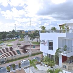 Отель Cache Hotel Boutique - Только для взрослых Мексика, Плая-дель-Кармен - отзывы, цены и фото номеров - забронировать отель Cache Hotel Boutique - Только для взрослых онлайн балкон