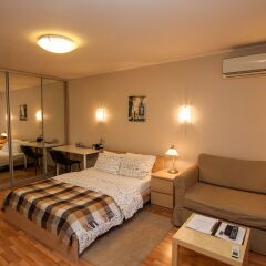 Апартаменты TVST Apartments Gruzinsky Pereulok 16 комната для гостей фото 2