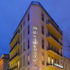 Отель Бутик-отель La Malmaison Nice Франция, Ницца - 1 отзыв об отеле, цены и фото номеров - забронировать отель Бутик-отель La Malmaison Nice онлайн вид на фасад