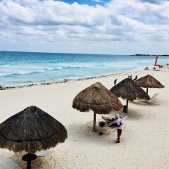 Отель Condominios Brisas Cancun Zona Hotelera пляж фото 5