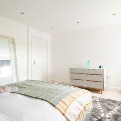 Отель The Porchester Terrace - Modern & Bright 5bdr Penthouse With Terrace Лондон комната для гостей фото 4