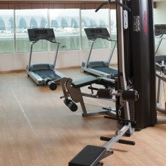 Отель Holiday Inn Express Dubai Airport ОАЭ, Дубай - - забронировать отель Holiday Inn Express Dubai Airport, цены и фото номеров фитнесс-зал фото 3