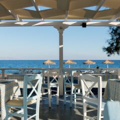 Отель Sea Side Beach Hotel Греция, Остров Санторини - отзывы, цены и фото номеров - забронировать отель Sea Side Beach Hotel онлайн питание фото 3