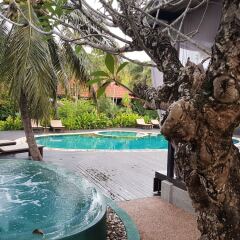 Отель Chaw Ka Cher Tropicana Lanta Resort бассейн фото 3