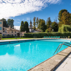 Отель Best Western Plus Hotel Villa Tacchi Италия, Гаццо - отзывы, цены и фото номеров - забронировать отель Best Western Plus Hotel Villa Tacchi онлайн бассейн фото 2