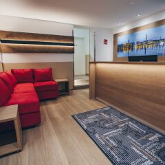 Отель Luckys Inn GmbH Германия, Гамбург - отзывы, цены и фото номеров - забронировать отель Luckys Inn GmbH онлайн интерьер отеля фото 2