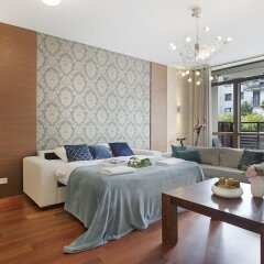 Отель P&O Apartments Wilanow 2 Польша, Варшава - отзывы, цены и фото номеров - забронировать отель P&O Apartments Wilanow 2 онлайн комната для гостей фото 2