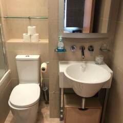 Отель Beaufort Gardens Apartment Великобритания, Лондон - отзывы, цены и фото номеров - забронировать отель Beaufort Gardens Apartment онлайн ванная фото 2
