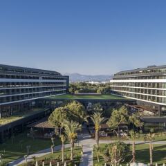 Voyage Belek Golf & Spa Турция, Белек - 9 отзывов об отеле, цены и фото номеров - забронировать отель Voyage Belek Golf & Spa - All Inclusive онлайн приотельная территория