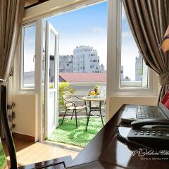 Golden Charm Hotel Ханой балкон