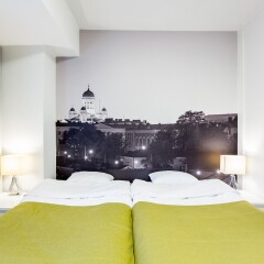 Отель Forenom Aparthotel Helsinki Herttoniemi сейф в номере