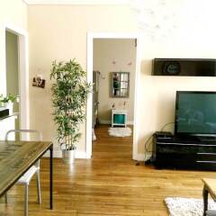 Апартаменты Apartment With 2 Bedrooms in Saint-denis, With Wonderful City View, Ba интерьер отеля