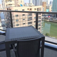 Randor Residential Hotel Fukuoka Фукуока балкон