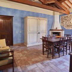 Отель Agriturismo Il Molino Antico Сполето комната для гостей