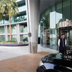 Отель InterContinental Residence Suites Dubai Festival City фитнесс-зал