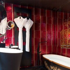 Отель Buddha-Bar Hotel Paris Франция, Париж - 2 отзыва об отеле, цены и фото номеров - забронировать отель Buddha-Bar Hotel Paris онлайн ванная фото 2
