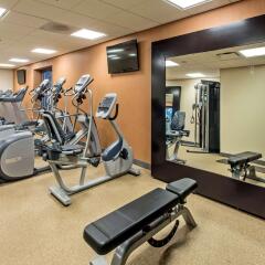 Отель Hilton Garden Inn Minneapolis Airport Mall Of America Блумингтон фитнесс-зал