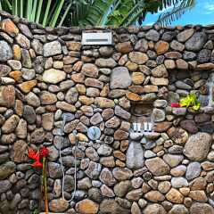 Отель Villa Riviera - Tahiti Французская Полинезия, Пунаауиа - отзывы, цены и фото номеров - забронировать отель Villa Riviera - Tahiti онлайн ванная фото 2