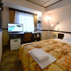Отель Toyoko Inn Tokyo Shinagawa Hatanodai-eki Minami-guchi Япония, Токио - отзывы, цены и фото номеров - забронировать отель Toyoko Inn Tokyo Shinagawa Hatanodai-eki Minami-guchi онлайн комната для гостей фото 3