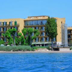 Отель Prestige Coral Platja Испания, Курорт Росес - отзывы, цены и фото номеров - забронировать отель Prestige Coral Platja онлайн пляж