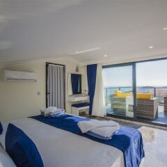 Villa Almeria 2 by Akdenizvillam Турция, Калкан - отзывы, цены и фото номеров - забронировать отель Villa Almeria 2 by Akdenizvillam онлайн комната для гостей фото 3