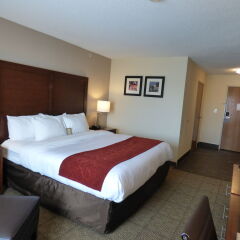 Отель Comfort Suites Columbus West - Hilliard США, Колумбус - отзывы, цены и фото номеров - забронировать отель Comfort Suites Columbus West - Hilliard онлайн комната для гостей фото 2